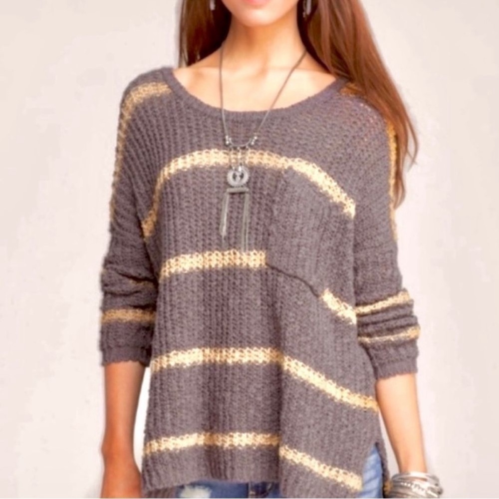 Free People Greenwich Village Pullover Sweater